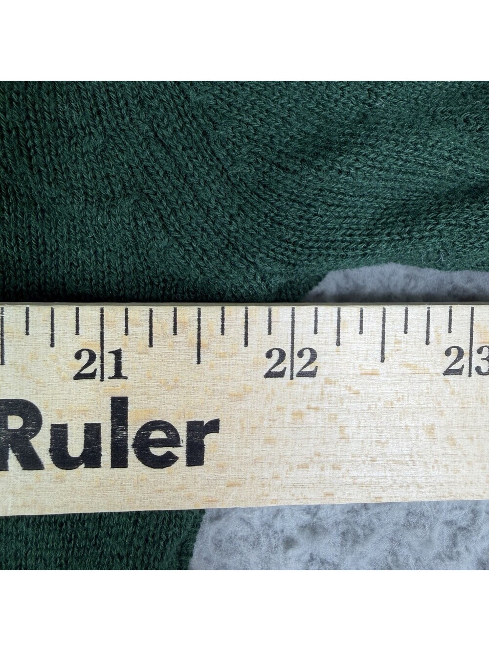 OXKNITSTORE Mens XL Knit Cotton Cardigan Sweater SS Button Green Stripe - Picture 6 of 7